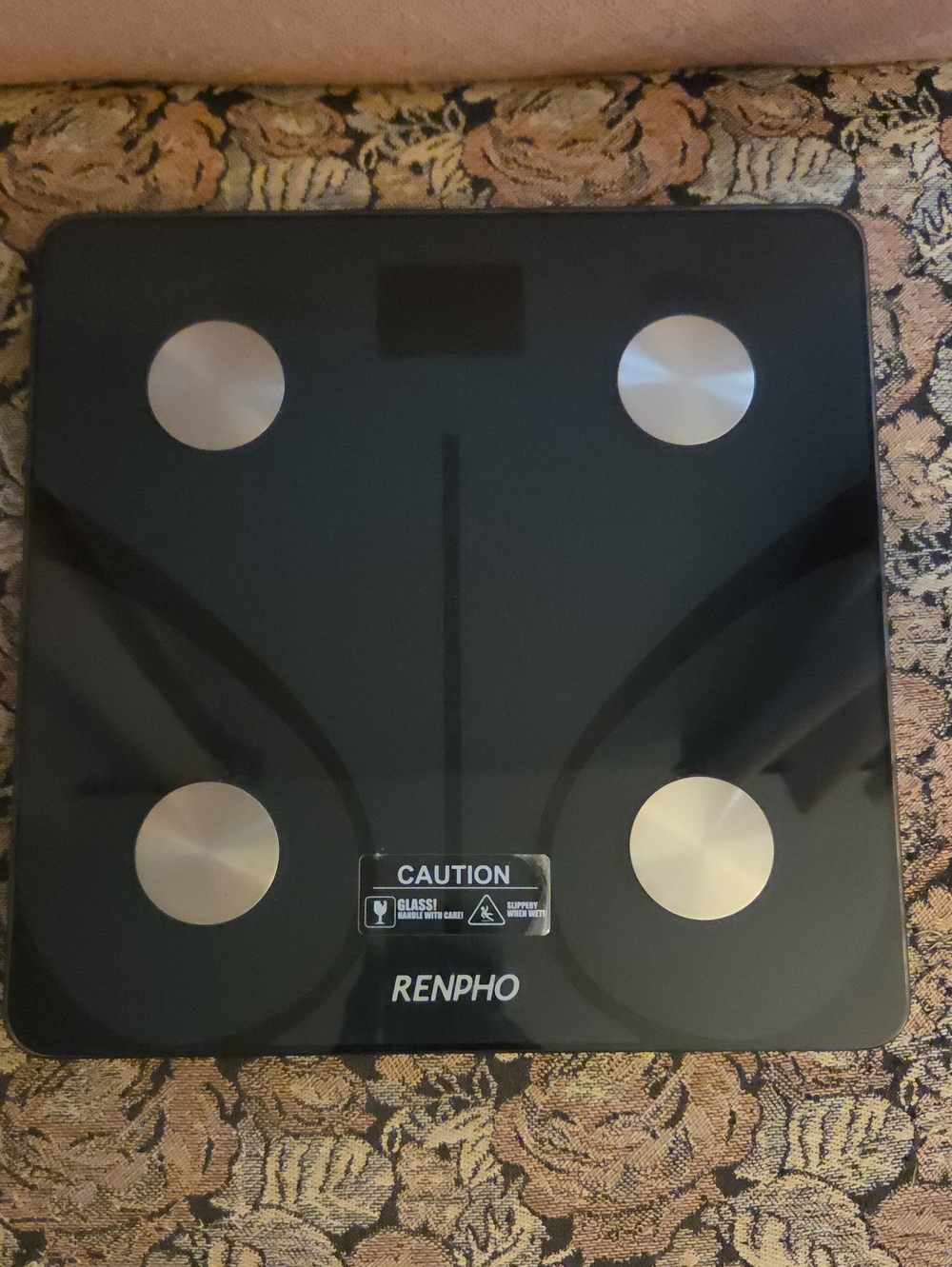 RENPHO Black Digital Body Scale - Smart Home Bath Scale
